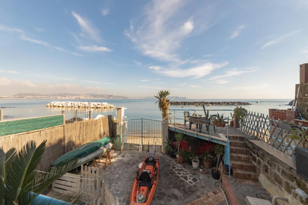 Marevestrum - Incantevole Casa Con Accesso Diretto In Spiaggia Bacoli Eksteriør bilde